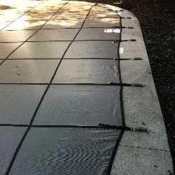 safety cover installation with slide 

progress pics