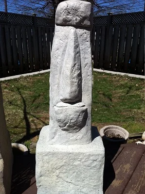 Slim Jim Moai Statue