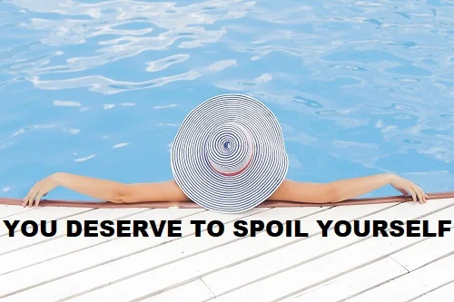 treat yourself to a swimming pool