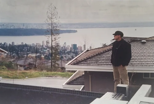 2007 Swimming Pool Construction Overlooking Stanley Park and Vancouver
