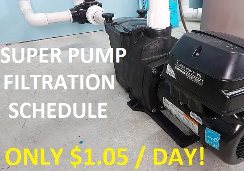 Hayward Super Pump VS Filter Schedule