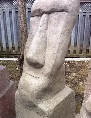 Tanner Easter Island Statue