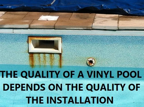 Vinyl liner pool quality
