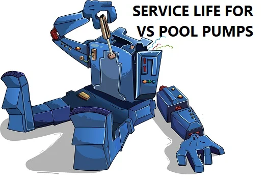 Variable speed pool pump service life