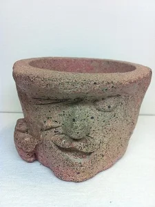 Wink & The Gun Moai Statue