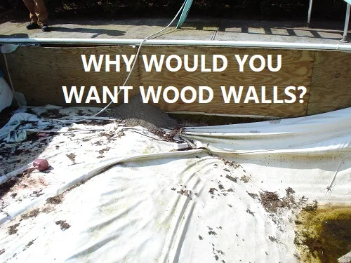 Wood Wall Vinyl Liner Pools